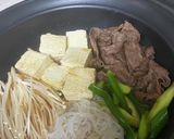 丼にもおかずにも！すき焼き風、肉豆腐作り方3写真