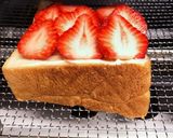 いちごチーズケーキの冷凍作りおきトースト作り方4写真
