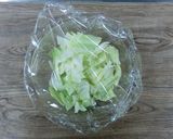【副菜】ごま油香る！キャベツのツナ和え作り方3写真