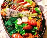 ♡お肉と野菜でお好み風巣篭もり丼♡作り方6写真
