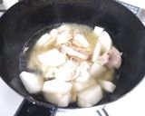 ねずみ大根と豚肉のうま煮♪お好みの大根で作り方3写真