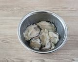 牡蠣のしぐれ煮。作り方1写真