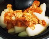 コチュチャムチと大根の煮付け作り方2写真