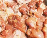 黒酢あんかけ(鳥もも)作り方1写真