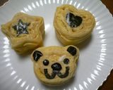 おにぎり型で可愛く卵焼き♪キャラ弁作り方5写真