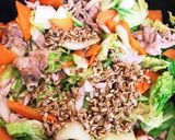 豚コマ肉と白菜にんじんのトロッと腸活炒め作り方3写真