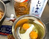 塩麹のオムレツにパスタを包んでみました♡作り方2写真