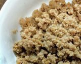 簡単、味玉肉味噌丼作り方2写真