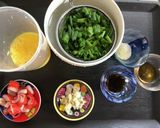 小葱とたまごのチャーハン作り方1写真
