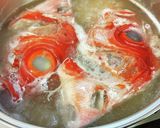 金目鯛の煮付、ただしアラ！作り方3写真