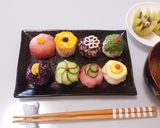 野菜手まり寿司作り方10写真