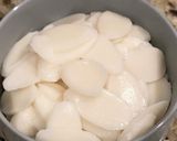 キムチ鍋のシメにトック作り方4写真