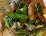 【減塩】豚バラと長ネギとニラの炒め物作り方6写真