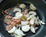 ツナ缶と玉葱のホワイトソースパスタ作り方3写真