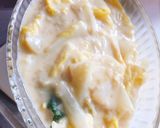 白菜を食べる！卵と明太マヨのグラタン作り方3写真