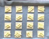 冷凍パイシートでいちごホワイトチョコパイ作り方4写真