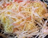 簡単カニカマもやし焼きそば☆娘大好き♪作り方4写真