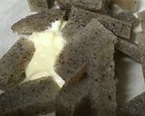 氷こんにゃくとちくわの青のりマヨ炒め作り方3写真