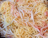 簡単カニカマもやし焼きそば☆娘大好き♪作り方5写真