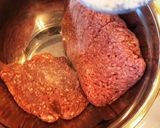 低温調理の柔らかハンバーグ　おろしポン酢作り方9写真