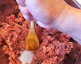 低温調理の柔らかハンバーグ　おろしポン酢作り方10写真