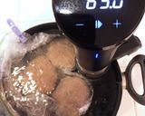 低温調理の柔らかハンバーグ　おろしポン酢作り方19写真