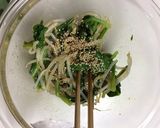 もやしと小松菜の無限ナムル ＊作り置き＊作り方4写真