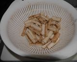 新ゴボウの甘辛煮作り方1写真