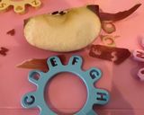 ホットケーキ　厚い　2歳誕生日ケーキ作り方6写真