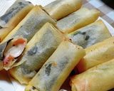 パリパリ！豆腐チーズ春巻き作り方5写真