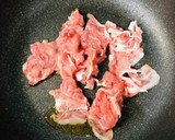 簡単計量！豚肉と大根の韓国風炒め作り方6写真