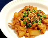 簡単計量！豚肉と大根の韓国風炒め作り方12写真