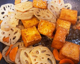 蓮根と厚揚げの照り焼ききんぴら作り方5写真