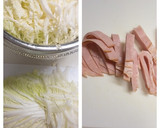 白菜とハムのうまマヨサラダ ＊作り置き＊作り方1写真