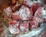 煮込むだけ簡単カレー肉の赤ワイン煮込み作り方3写真