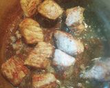 煮込むだけ簡単カレー肉の赤ワイン煮込み作り方4写真