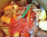 煮込むだけ簡単カレー肉の赤ワイン煮込み作り方7写真