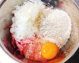 炒めない玉葱で♪簡単ふわふわハンバーグ作り方2写真