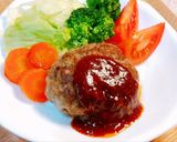 炒めない玉葱で♪簡単ふわふわハンバーグ作り方9写真