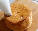 ホール型で作る「シフォン生クリーム」作り方27写真