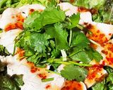 鶏むね肉のパクチーサラダ作り方4写真