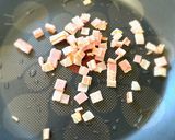 保存版♫スクランブルエッグ ベーコン入り作り方5写真