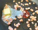 保存版♫スクランブルエッグ ベーコン入り作り方6写真