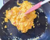 保存版♫スクランブルエッグ ベーコン入り作り方9写真