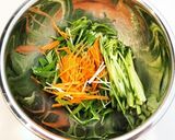 クセになる*水菜とかつお節のサラダ作り方2写真