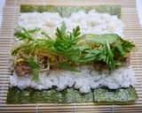 簡単節分！恵方巻き☆キンパ風2作り方4写真