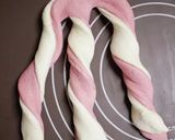 いちごマーブル食パン作り方8写真