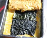 朝♪弁当♪釜揚げシラス焼き海苔の卵焼き作り方6写真
