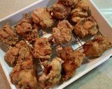皮パリッ!鶏もも肉の唐揚げ作り方7写真