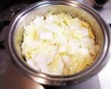 【パパ料理】白菜まるごとホワイトシチュー作り方3写真